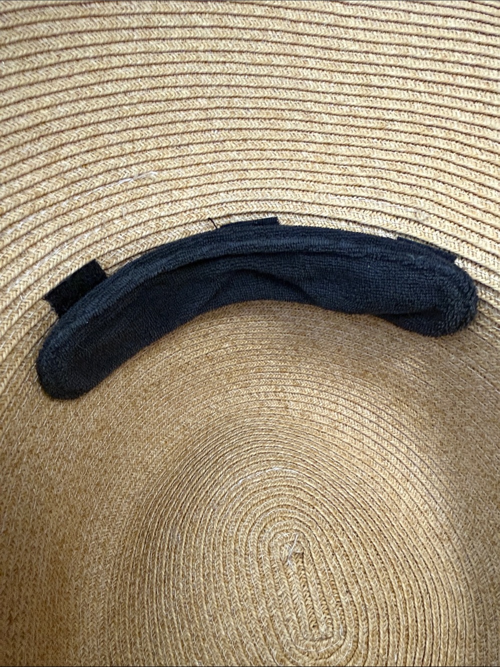 Cappelli Straworld Tan Straw Sun Hat with Black Band - Picture 10 of 12